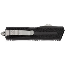 Ніж Microtech Scarab II Gen III Drop Point Stonewash black