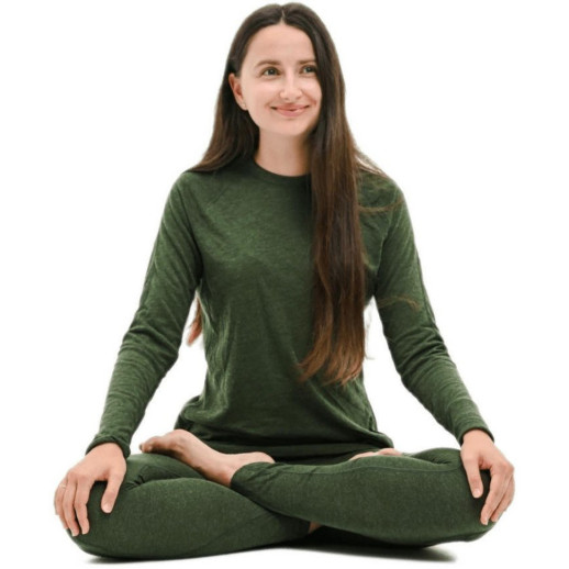 Термофутболка жіноча Turbat Retezat Top Wmn kombu green - XXL - хакі