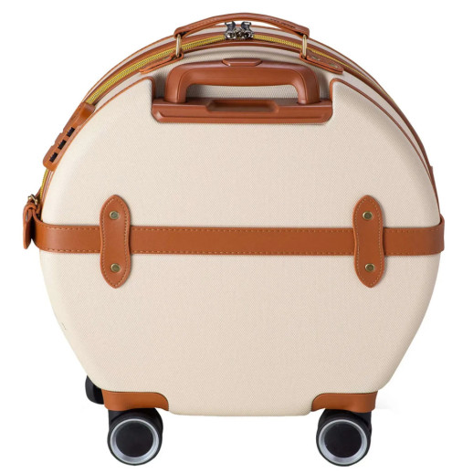 Валіза Semi Line 20" (S) Ecru/Brown (T5670-2)