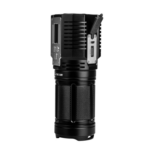 Пошуковий ліхтар Fenix TK72R Cree XHP70, сірий, 9000 лм