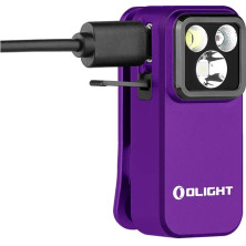 Ліхтар Olight Oclip Pro Purple