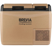 Портативний холодильник BREVIA 39L, двокамерний (23400)