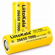 Акумулятор літій-іонний LiitoKala Lii-70S 26650 на 7000мАг