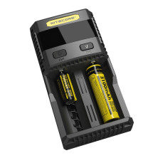 Зарядний пристрій Nitecore SC2 з LED дисплеєм (0.5 A, 1A, 2A, 3A)