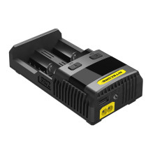 Зарядний пристрій Nitecore SC2 з LED дисплеєм (0.5 A, 1A, 2A, 3A)