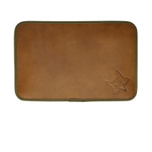 Килимок настільний Fox Leather Mat-коричневий