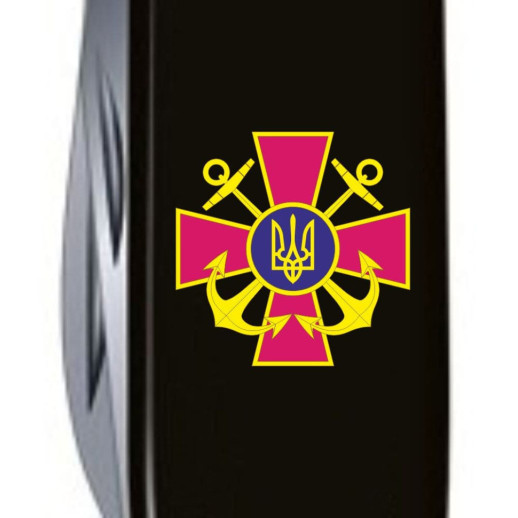 Складаний ніж Victorinox SPARTAN ARMY Емблема ВМС ЗСУ 1.3603.3_W0030u