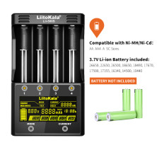Зарядний пристрій Liitokala Lii-500s, 4 канали, Ni-Mh/Li-ion, 220v/12v, Powerbank, Test