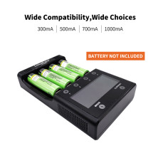 Зарядний пристрій Liitokala Lii-500s, 4 канали, Ni-Mh/Li-ion, 220v/12v, Powerbank, Test