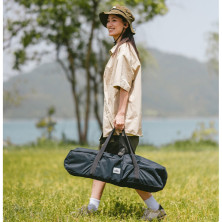 Складаний стіл Naturehike Star Jane T01 CNK2550JJ018, 89х60 см, вуглецева сталь, чорний