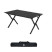 Складаний стіл Naturehike Star Jane T01 CNK2550JJ018, 89х60 см, вуглецева сталь, чорний