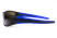 Окуляри поляризаційні BluWater Daytona-3 Polarized (brown) коричневі в чорно-синій оправі