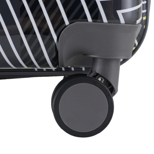 Валіза Semi Line 20" (S) Black Pattern (T5651-1)