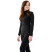 Термофутболка жіноча Turbat Yeti Top Wmn anthracite black - L - чорний