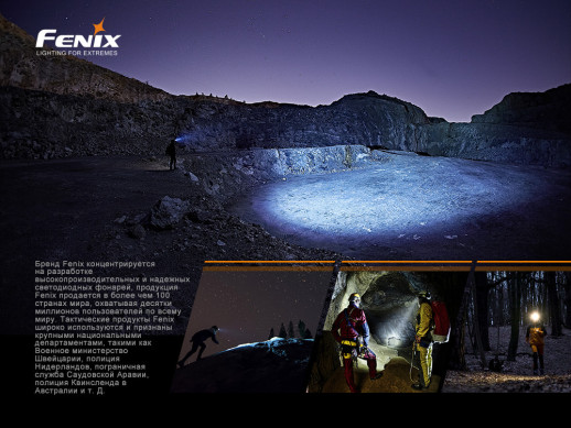 Налобний ліхтар Fenix HM65R-T з акумулятором Fenix 3500mAh + мультитул Ganzo G2019