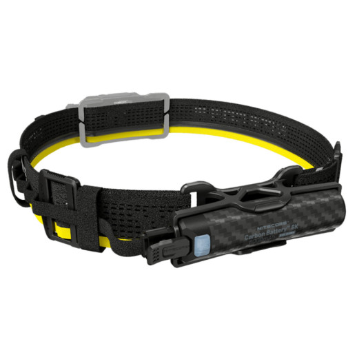 Зовнішнє джерело живлення для налобних ліхтарів Power Bank Nitecore Carbon Battery™ 6K Kit (Карбон, червоний маяк, 6000mAh, IP68), комплект