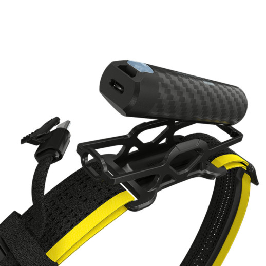 Зовнішнє джерело живлення для налобних ліхтарів Power Bank Nitecore Carbon Battery™ 6K Kit (Карбон, червоний маяк, 6000mAh, IP68), комплект