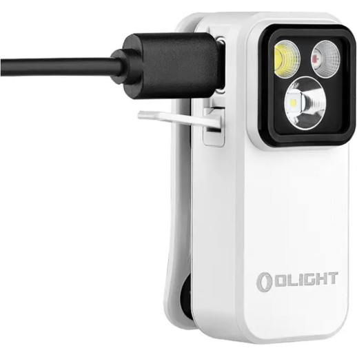 Ліхтар Olight Oclip Pro White
