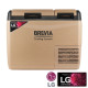 Портативний холодильник BREVIA 39L, двокамерний (Компресор LG) (23405)