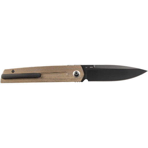 Ніж Artisan Sirius Black Blade, S35VN Steel, Micarta od green