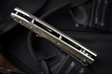 Ніж Kizlyar Supreme Vega сатин, микарта, сталь 440C