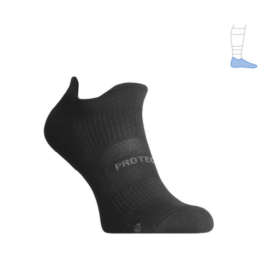 Функціональні шкарпетки Protector LowDry літні чорні S 36-39
