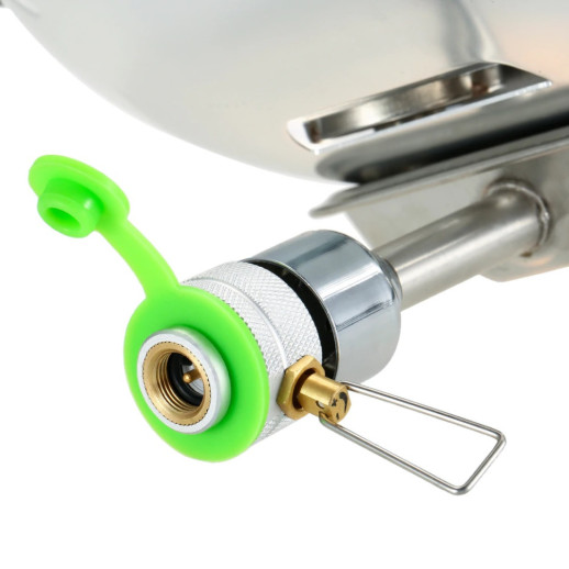 Набір Газовий обігрівач BRS-H22 + Газовий балон різьбовий бутановий Quest, 450гр