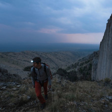 Ліхтар налобний Black Diamond Storm 450 Azul