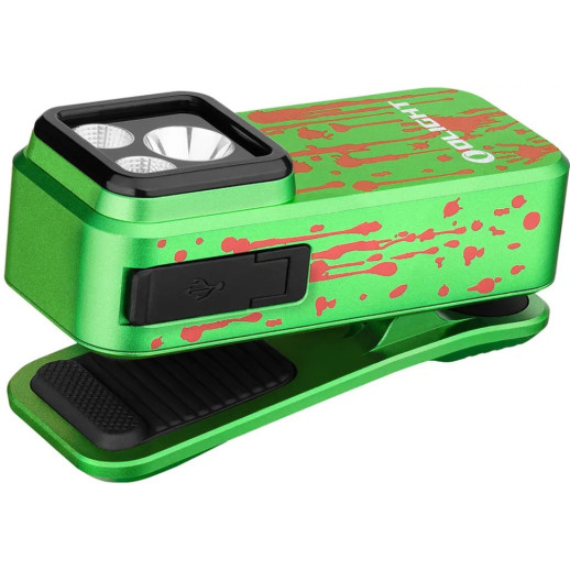 Ліхтар Olight Oclip Pro Zombie green