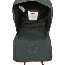 Рюкзак Fjallraven Kanken Forest Green-Ox Red