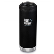 Термочашка Klean Kanteen TKWide Cafe Cap Shale Black 473 мл