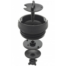 Термочашка Klean Kanteen TKWide Cafe Cap Shale Black 473 мл