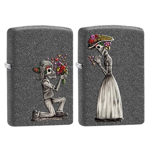 Запальничка Zippo 211 Day Of Dead Skulls Set 28987
