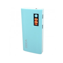 Power Bank DOCA D566II з LED дисплеєм, 13000 mAh (синій)