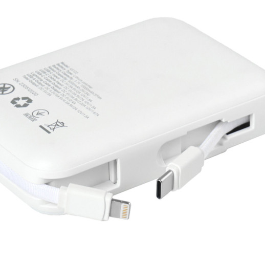 Повербанк (Power Bank) Brevia 10000mAh 22.5W Type-C+Lightning Cable, Li-Pol, LCD