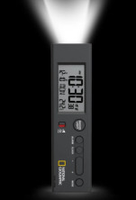 Годинник Термометр National Geographic ліхтарик Чорний (Спеціальна пропозиція)