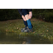 Шкарпетки водонепроникні Dexshell Running Lite 2.0 Socks, темно-блакитні, розмір S (36-38)