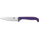 Ніж Spyderco Counter Critter, 7Cr17, Plastic purple