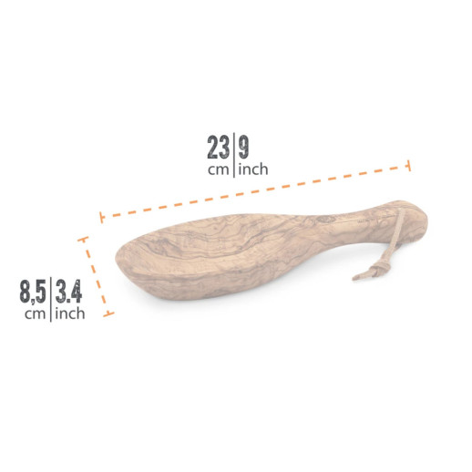 Миска дерев’яна Petromax Flat Bowl Olive Wood 23 см