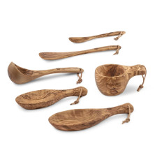 Миска дерев’яна Petromax Flat Bowl Olive Wood 23 см