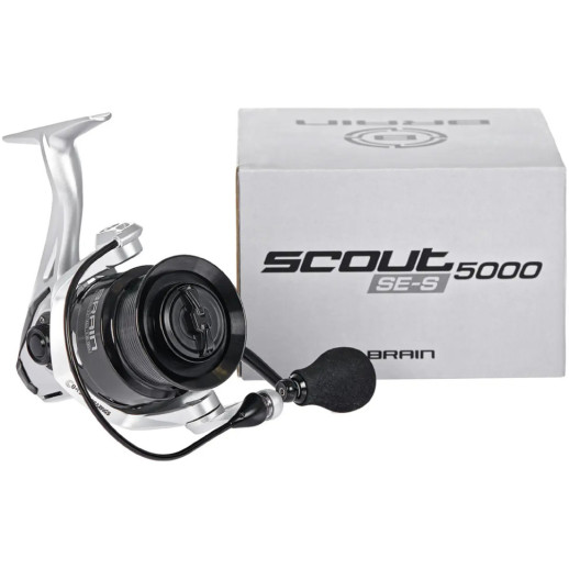 Котушка Brain Scout SE-S 4000S 8+1BB 4.9:1 Silver