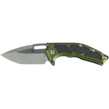 Ніж Heretic Medusa Tanto Battleworn MagnaCut Aluminum Green