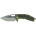 Ніж Heretic Medusa Tanto Battleworn MagnaCut Aluminum Green
