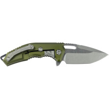Ніж Heretic Medusa Tanto Battleworn MagnaCut Aluminum Green