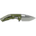 Ніж Heretic Medusa Tanto Battleworn MagnaCut Aluminum Green