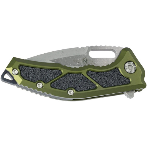 Ніж Heretic Medusa Tanto Battleworn MagnaCut Aluminum Green