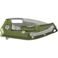 Ніж Heretic Medusa Tanto Battleworn MagnaCut Aluminum Green