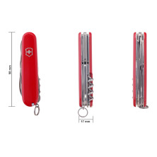 Ніж Victorinox Climber червоний 1.3703