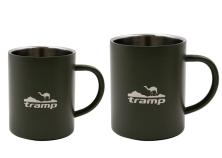 Термокружка Tramp TRC-009, 300 мл, олива