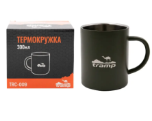 Термокружка Tramp TRC-009, 300 мл, олива